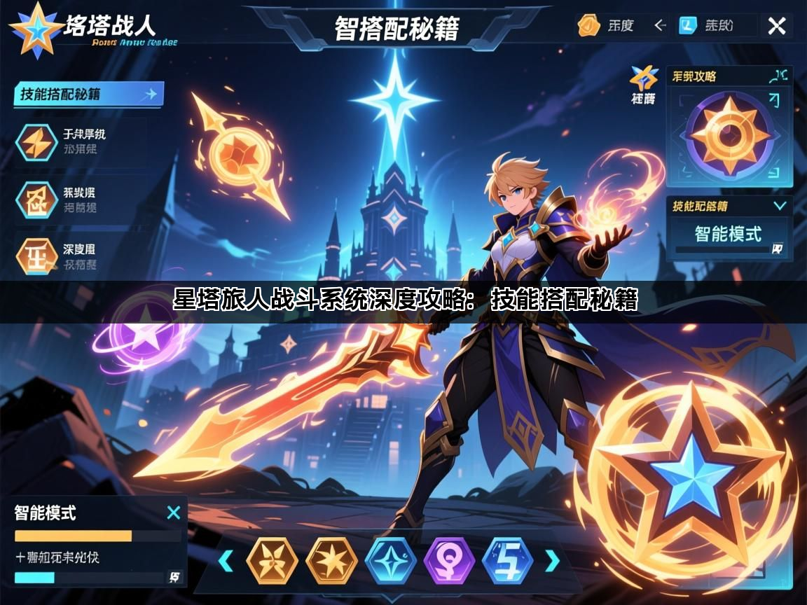 星塔旅人战斗系统深度攻略：技能搭配秘籍(图1)