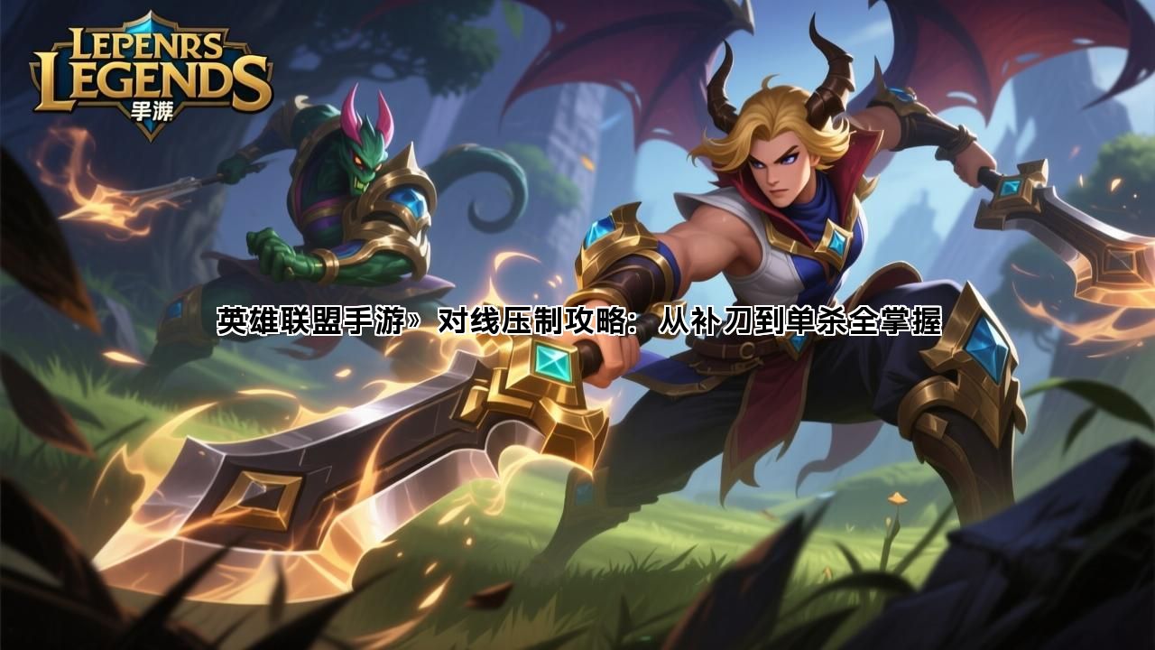 英雄联盟手游》对线压制攻略：从补刀到单杀全掌握(图1)